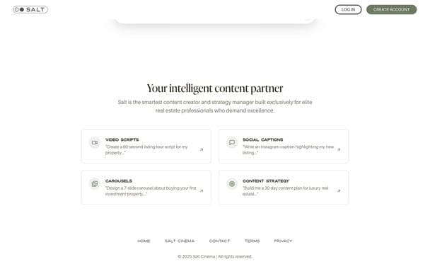 SaltBot prompt cards: your intelligent content partner